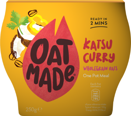 Katsu Curry Wholegrain Oats